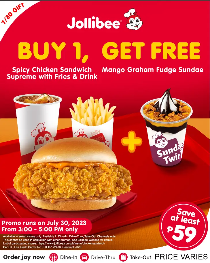 Jollibee Chicken Sandwich Menu Philippines Prices 2024