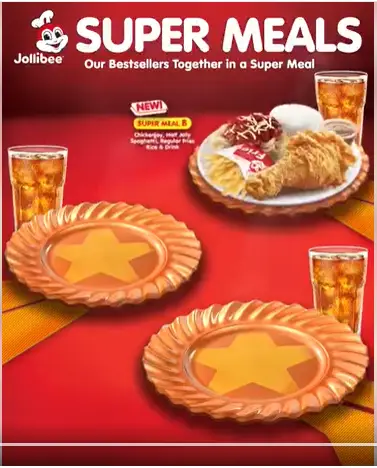 Jollibee Super Meal Menu