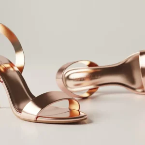 Stylish Rose Gold High Heels