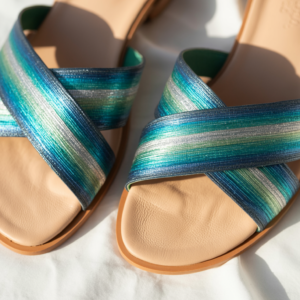 Soft Ivory Lace Flats with Tassels