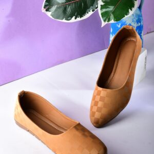 Brown Checkered Loafers